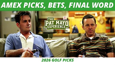 American Express 2026 Final Bets, Weather, One & Done | 2026 Fantasy Golf Picks | Final Word On Golf