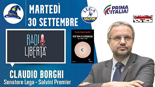 🔴 98ª Puntata della rubrica Scuola di Magia di Claudio Borghi su Radio Libertà (30.09.2025)