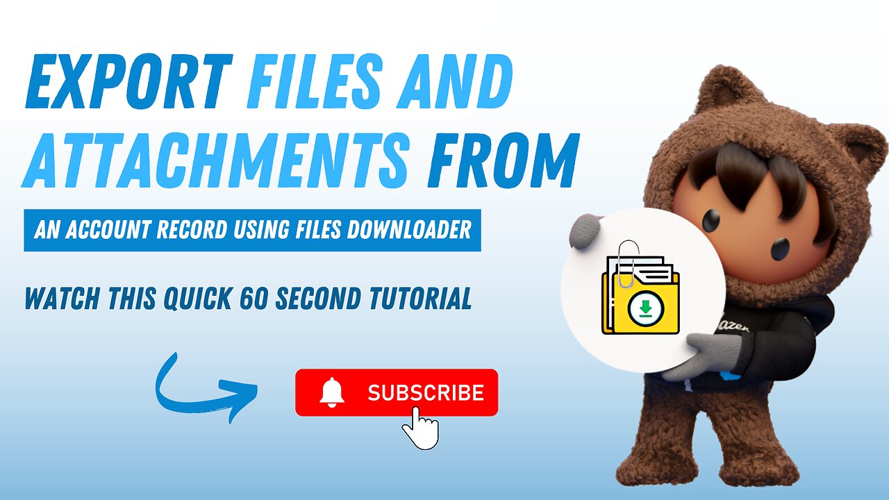 Easily Download Files & Attachments from #salesforce List Views in One Click #filesdownloader