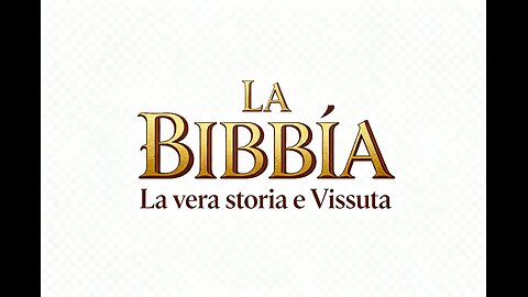 Vi Devo dare una notizia , Annuncio : La Bibbia La vera storia e vissuta