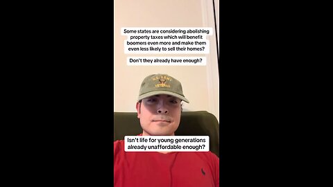 Some states want to remove property taxes and benefit boomers even more?