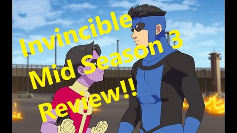 Invincible Mid Season 3 Review! Animation Excellence! #invincible