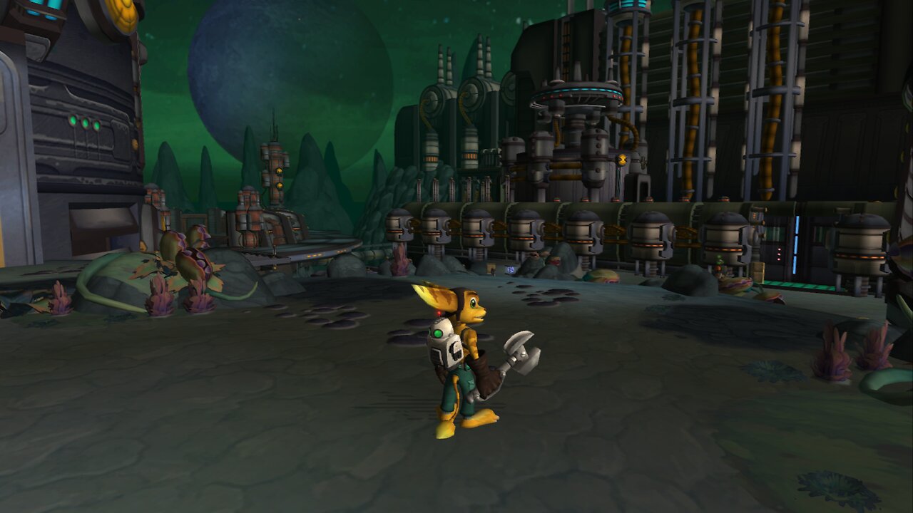 Ratchet and Clank 1 Planet Quartu. (Second Visit)