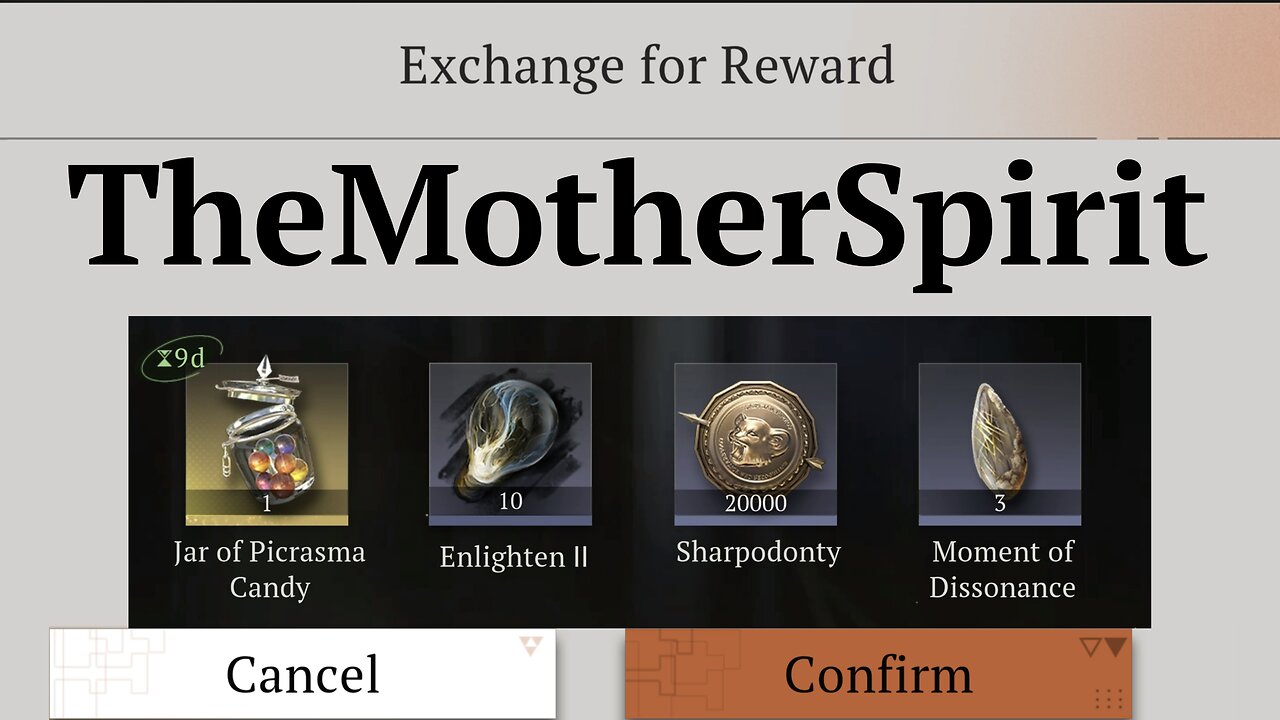 September 26, 2025 Item Code (Reverse 1999)