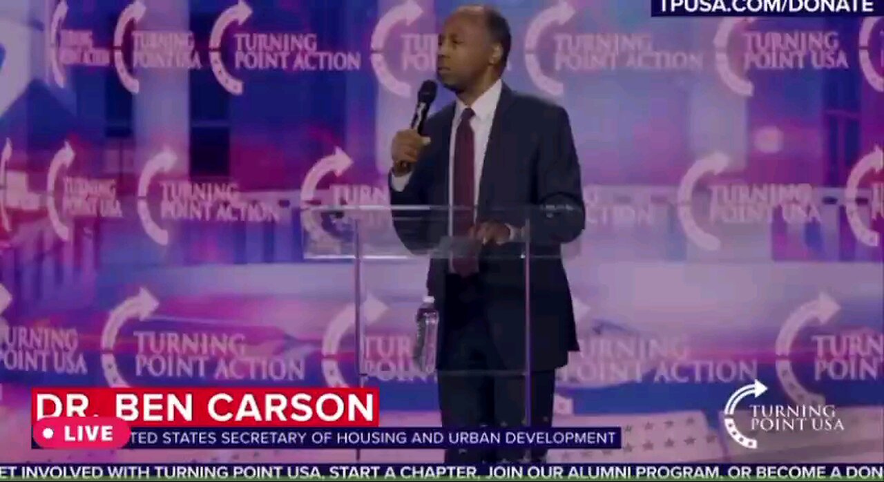 Ben Carson "I asked President Trump what are you taking to give you all this energy and he said God“