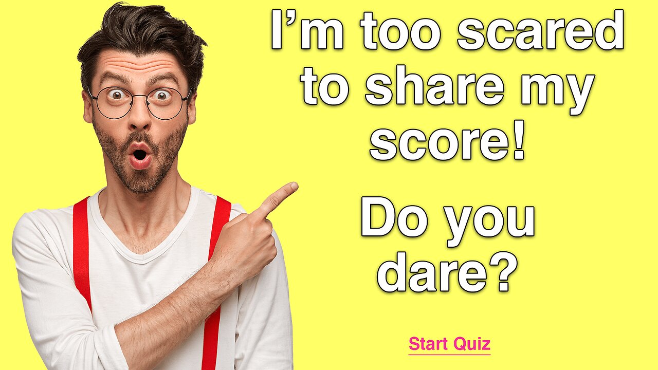 Challenging Knowledge Quiz