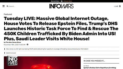 Breaking! Massive Global Internet Outage