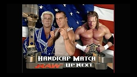 Shawn Michaels & Ric Flair vs Triple H - Handicap Match (Full Match)