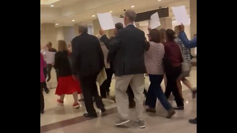 Theater Kids…Dems March To Mike Johnson's Empty Office For Recently Elected Adelita Grijalva: Part 2