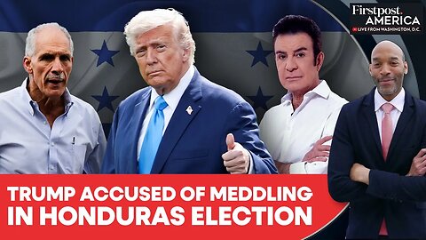 Trump's Intervention Fuels Tension as Honduras Election Count Resumes | Firstpost America | N18G