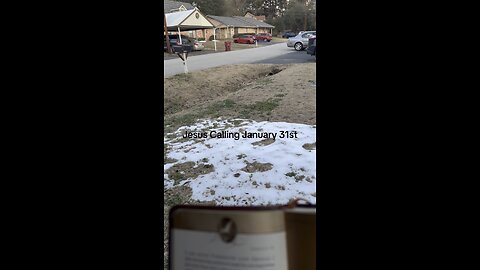 Jesus Calling January 31st