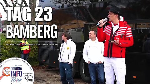 CORONA INFO Tour - Bamberg | 2020-10-24 - Tag 23 + Michael Ballweg & Graf von Stauffenberg