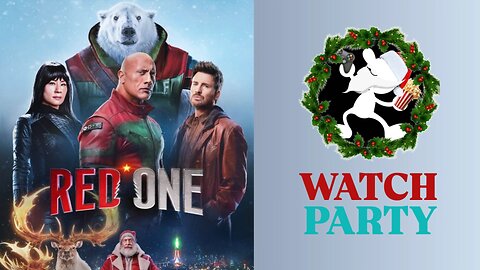 🎄 Red One (2024) 🎄 |🍿Watch Party🎬