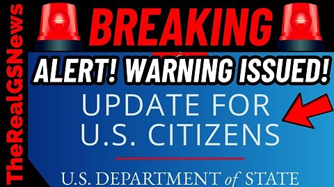 Leave Now ⚠️ US Citizens Just Received A Warning Message - Something Not Right Here - Please Be Safe