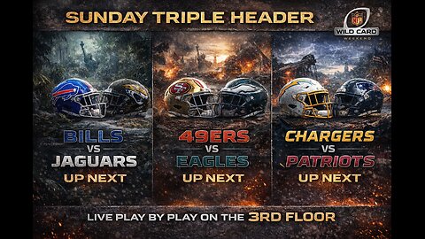 #WILDCARD WEEKEND KEEPS ROLLING, 1ST UP #BILLS @ #JAGUARS #LIVE