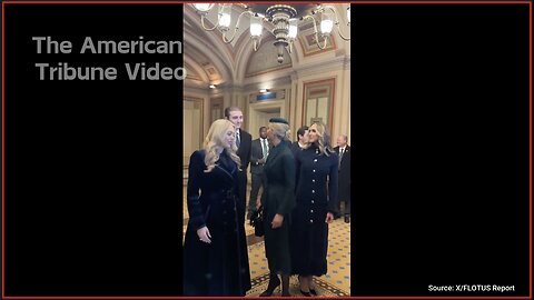 WATCH: Barron Photobombs His Sisters in Hilarious, Sweet Sibling Inauguration Moment