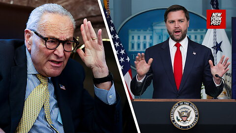 JD Vance jokes that Schumer world famous 'Palestinian'
			