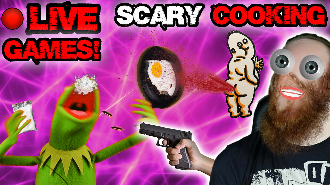 HE GOT INTO THE STASH HE HAS A PAN! A GUN? BAM! HE'S STILL COMING OH MY GOD |LIVE INDIE HORROR NIGHT