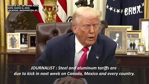 Trump Halts Mexico, Canada Tariffs Amid Market Turmoil, Trudeau Vows To Continue Trade War With US