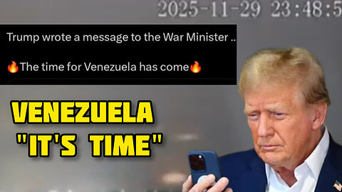 Venezuela-Unidentified Flashes In Sky-Trump Flynn Say It's Time-DS Digs In-Maduro Briefs Generals