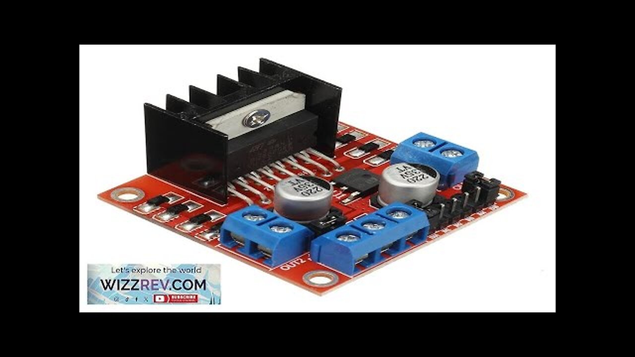 L298N Dual H Bridge Stepper Motor Driver Board Review