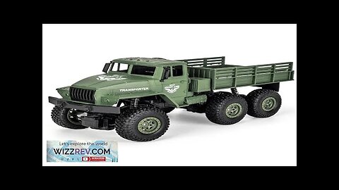 JJRC Q68 Q69 1/18 2.4G 4WD RC Vehicle Off-Road Military Truck Car Review