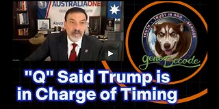 Riccardo Bosi & Gene Decode: "Q" Said Donald Trump is in Charge of Timing