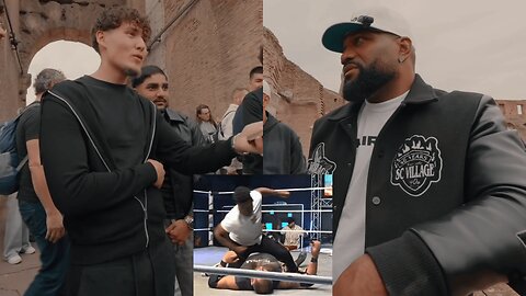 Rampage Jackson Starts a Fight After Fan Brings Up His Son at the Colosseum