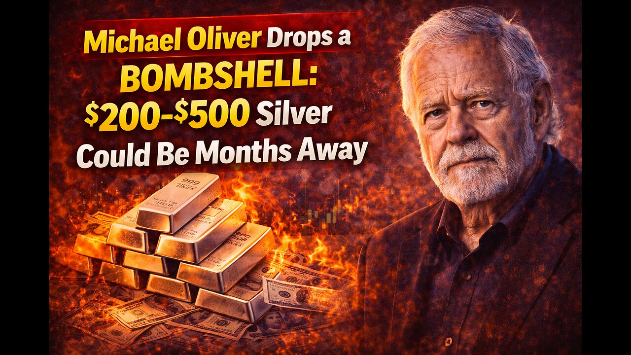 Michael Oliver Drops a BOMBSHELL: $200–$500 Silver Could Be Months Away