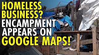 Oakland homeless encampment added as business on Google