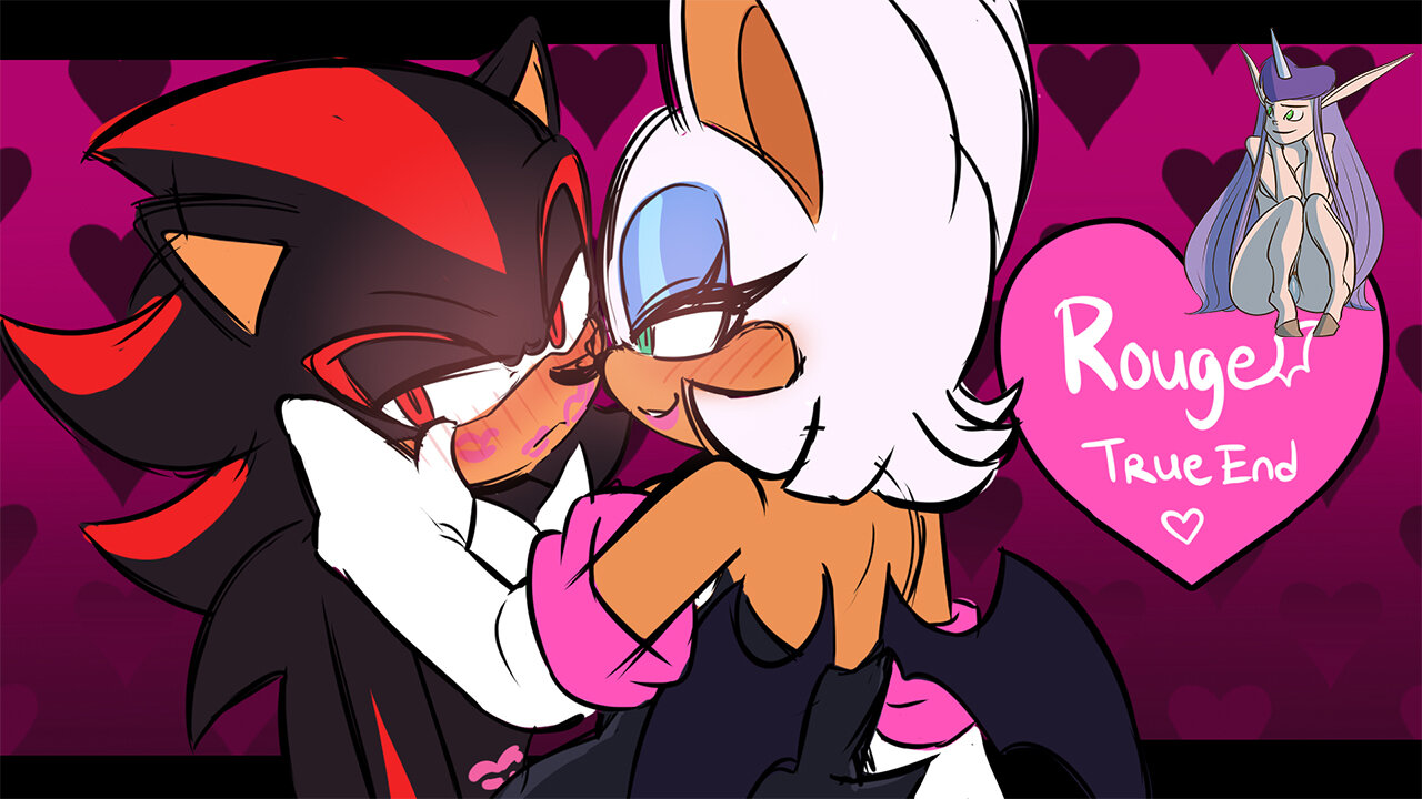 Rogue The Bat Dates Shadow The Hedgehog