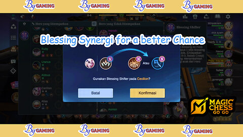 Blessing Synergy for a better Chance