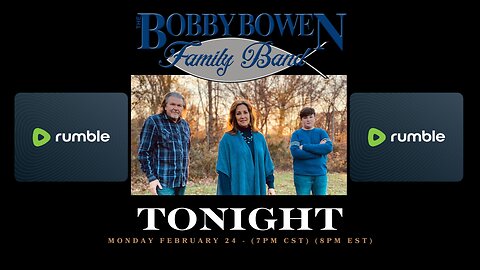 Bobby Bowen Family Live