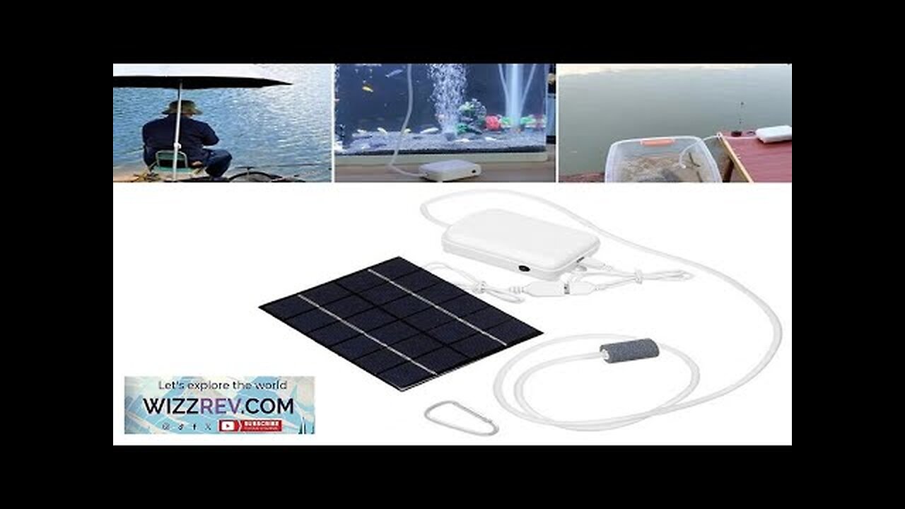 Household Oxygen Pump Solar Powered Low Noise Air Pump For Outdoor Pool Review