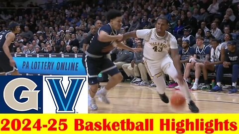 Georgetown vs Villanova Basketball Game Highlights 1 20 2025