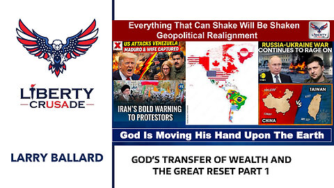 God's Transfer of Wealth and the Great Reset