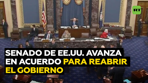 Senado de EE.UU. avanza acuerdo para reabrir el Gobierno 40 días después