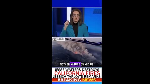 Watters DESTROYS Tarlov's CA FIRE Remarks On The Five!