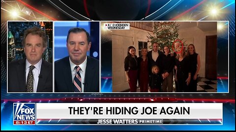 Joe Concha: Joe Biden Sidelined In His Own Family Portrait