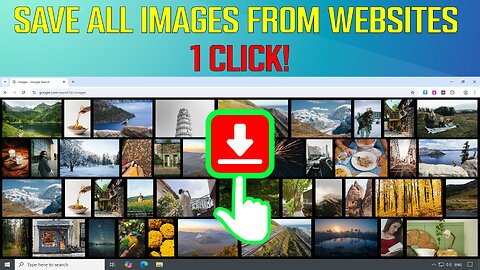 Download ALL Images from Any Website in 1 Click! (100+ Images in Seconds)
