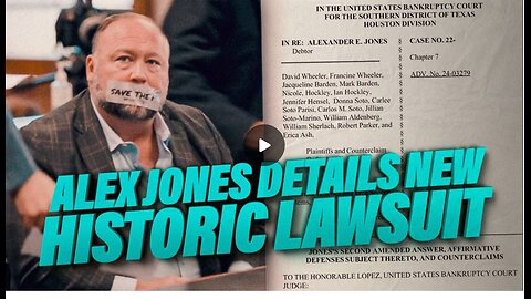 EXCLUSIVE: Alex Jones Announces Historic Civil Rights Lawsuit Against Sandy Hook Judgement