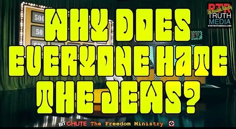 ISRAEL/PALESTINE -- LET'S MAKE A PEACE DEAL - WHY DOES EVERYONE HATE THE ZIONIST JEWS 👊