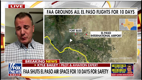 RED ALERT – El Paso AIRSPACE SHUT DOWN for 10 Days: “DEADLY FORCE IF YOU FLY”