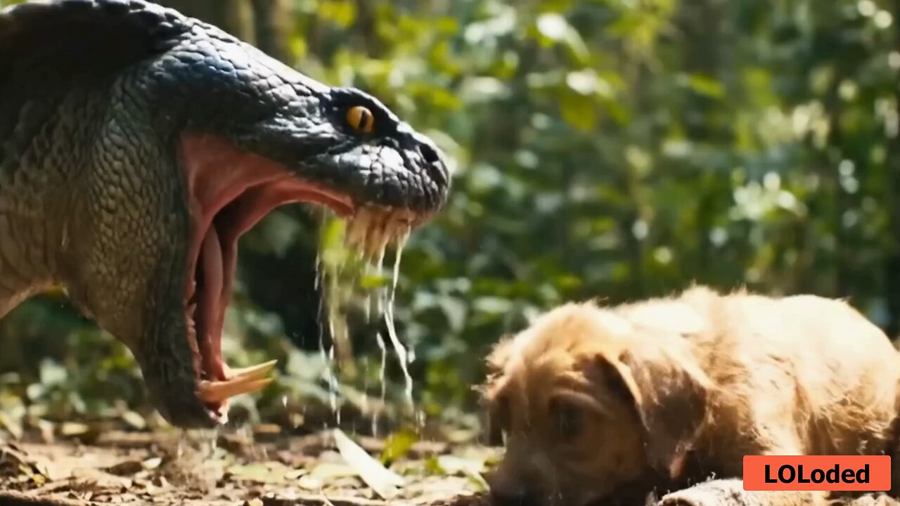 Thrilling Rescue: King Kong Defends Cute Puppy Against the Savage Lion! 🦍🐶🦁 | AI Monster Epic