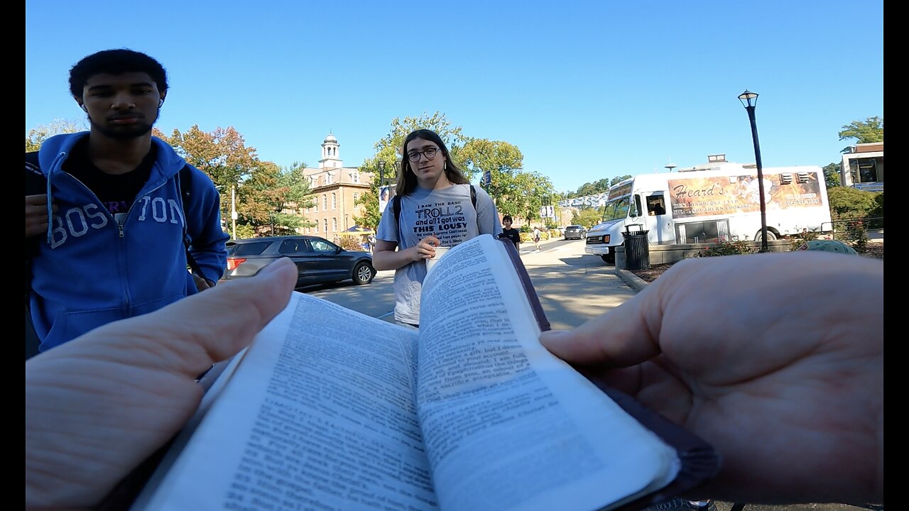 West Virginia Univ: Students Claiming Sin Is Mental Illness, Excusing Sin, Some Humble Hearts Approach Me With Sincere Questions, A Great Day of Preaching the Gospel of Jesus Christ!