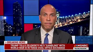 Sen. Cory Booker: This Is a Grave Situation, This Is a Time for Courage