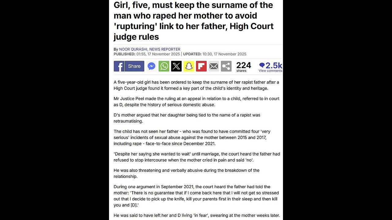 Nice food for rapists