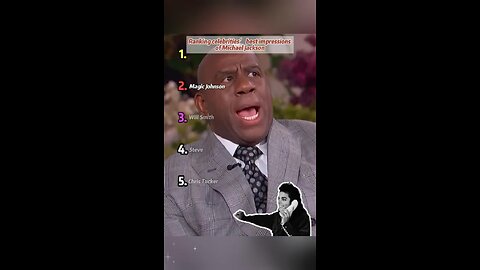 Ranking celebrities' best impressions of Michael Jackson.