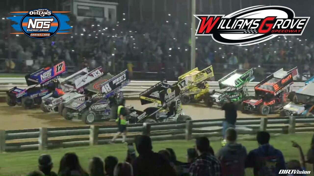 World Of Outlaws Sprint Cars At Williams Grove Speedway (10/4/2025)