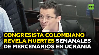 Congresista colombiano revela el número de mercenarios que mueren semanalmente en Ucrania